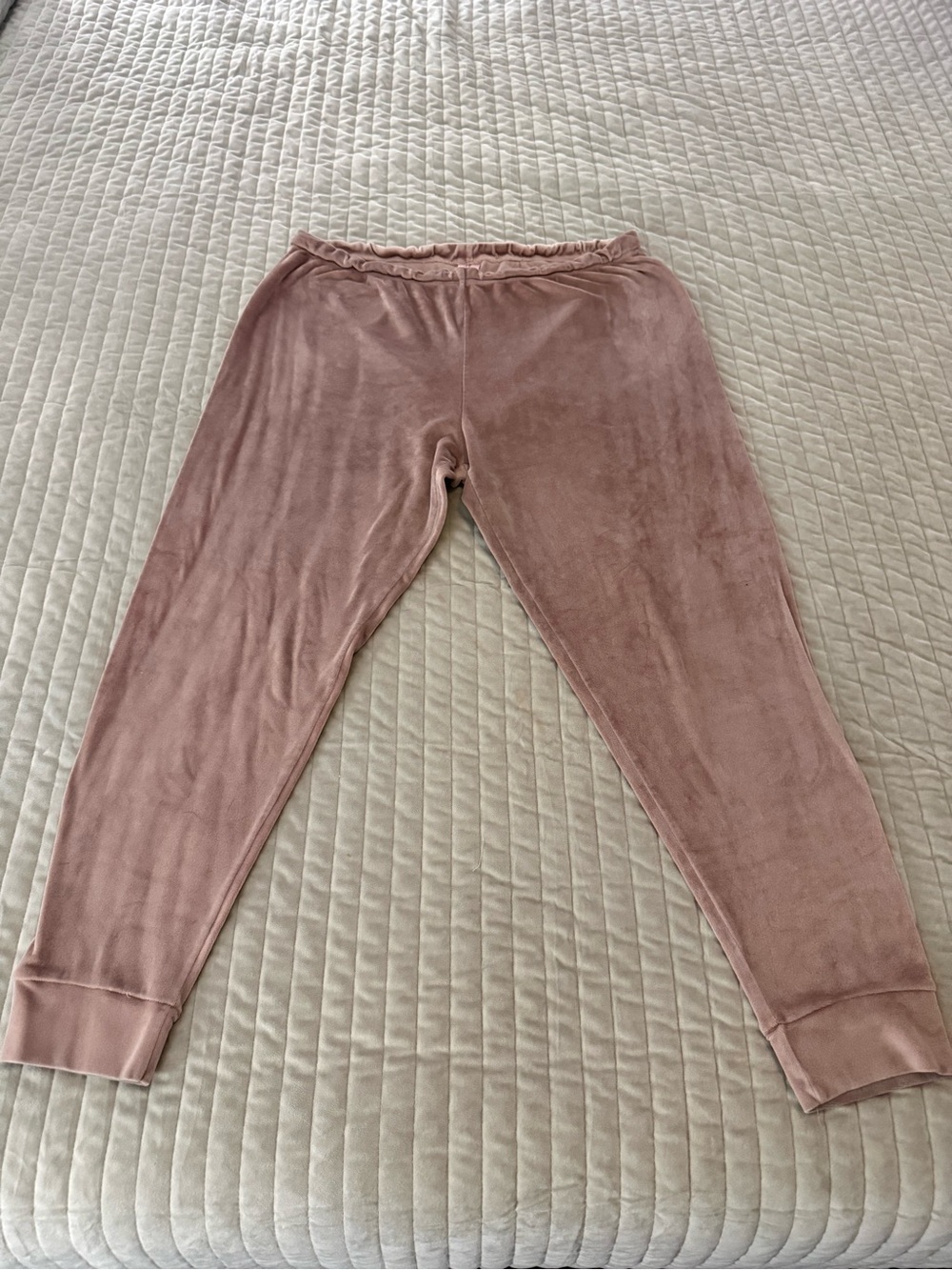 Juicy Couture Velour Pajama Set Rhinestone Y2K Loungewear Sleepwear - Size XL - Picture 6 of 12